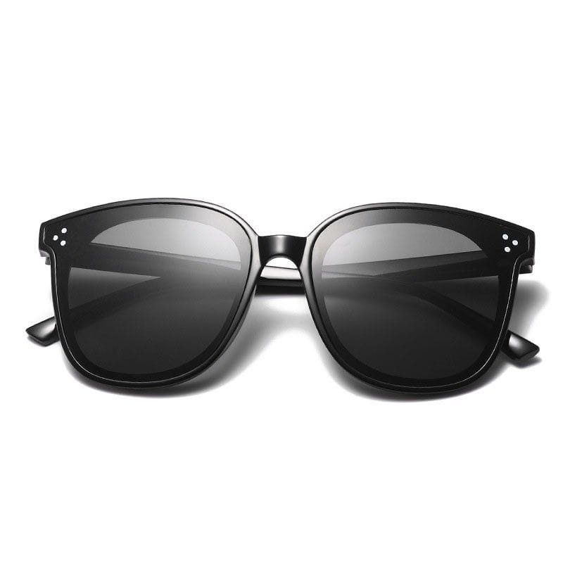 Kacamata Hitam Tiga Titik Fashion Korean Oversize Wanita dan Pria - Sunglasses, Eyewear