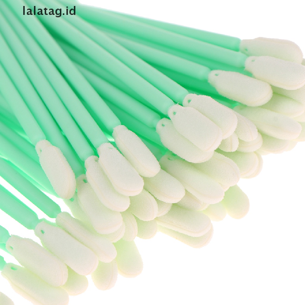 [lalatag] 100pcs 857D-D Untuk Epson DX4 DX5 DX7 TX800 XP600 Print Head Clean Swab Stick [ID]