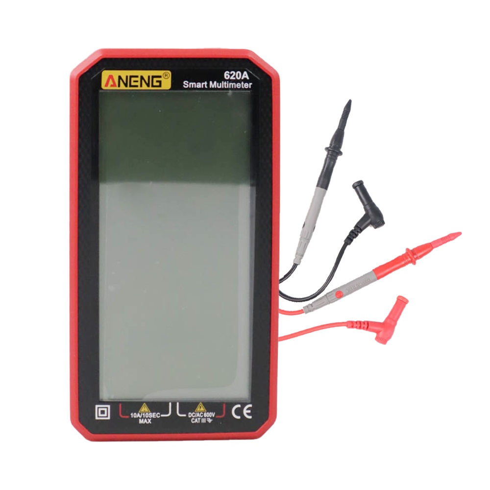 ANENG Digital Smart Multimeter Voltage Tester - 620A - Red