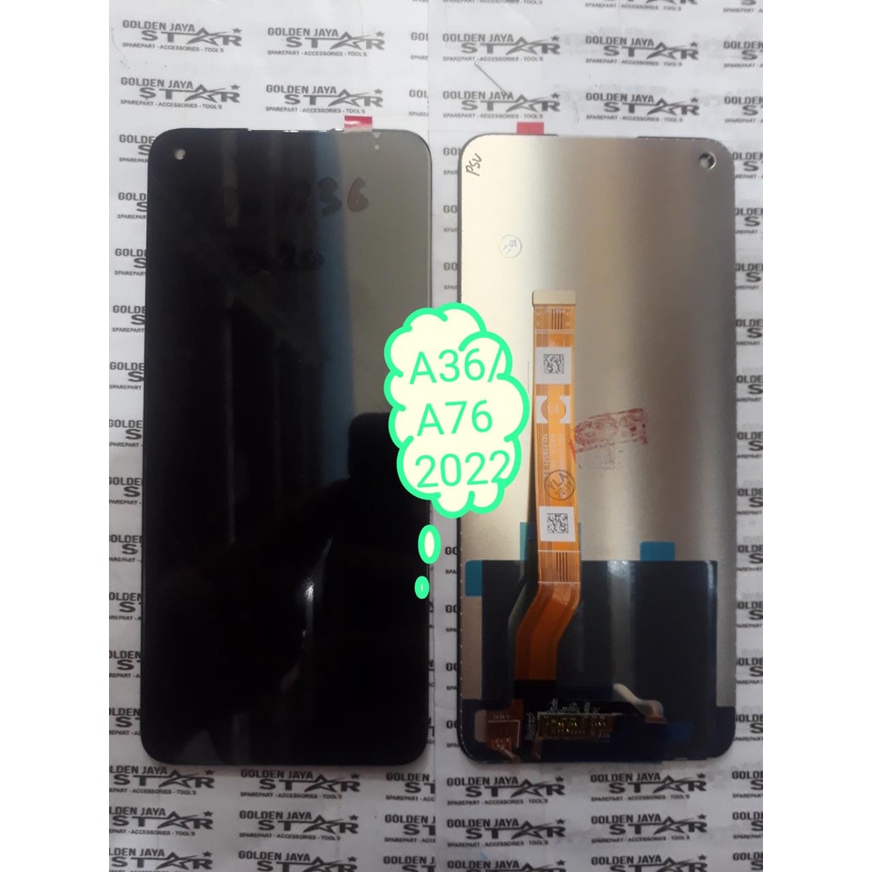 LCD OPPO A36/A76 BLACK