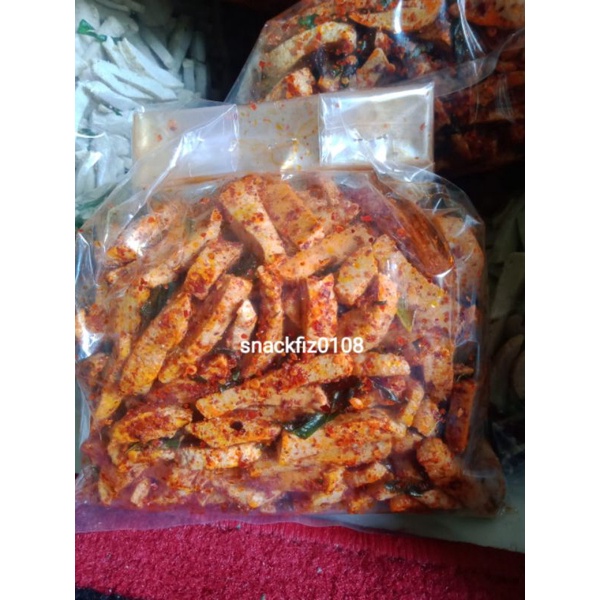 

basreng setick hot jeletot pedas daun jeruk 250g