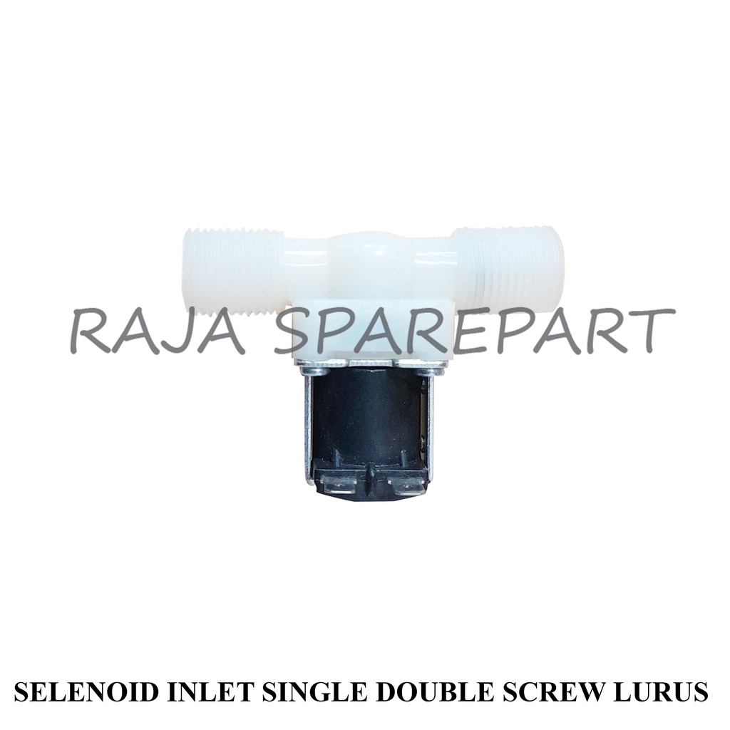 Selenoid / Water Inlet Mesin Cuci INLET SINGLE DOUBLE SCREW (LURUS)