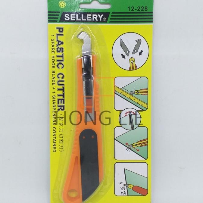 

Sellery Pisau Cutter Acrylic 12-228 Plastik Cutter honglie77 Murah