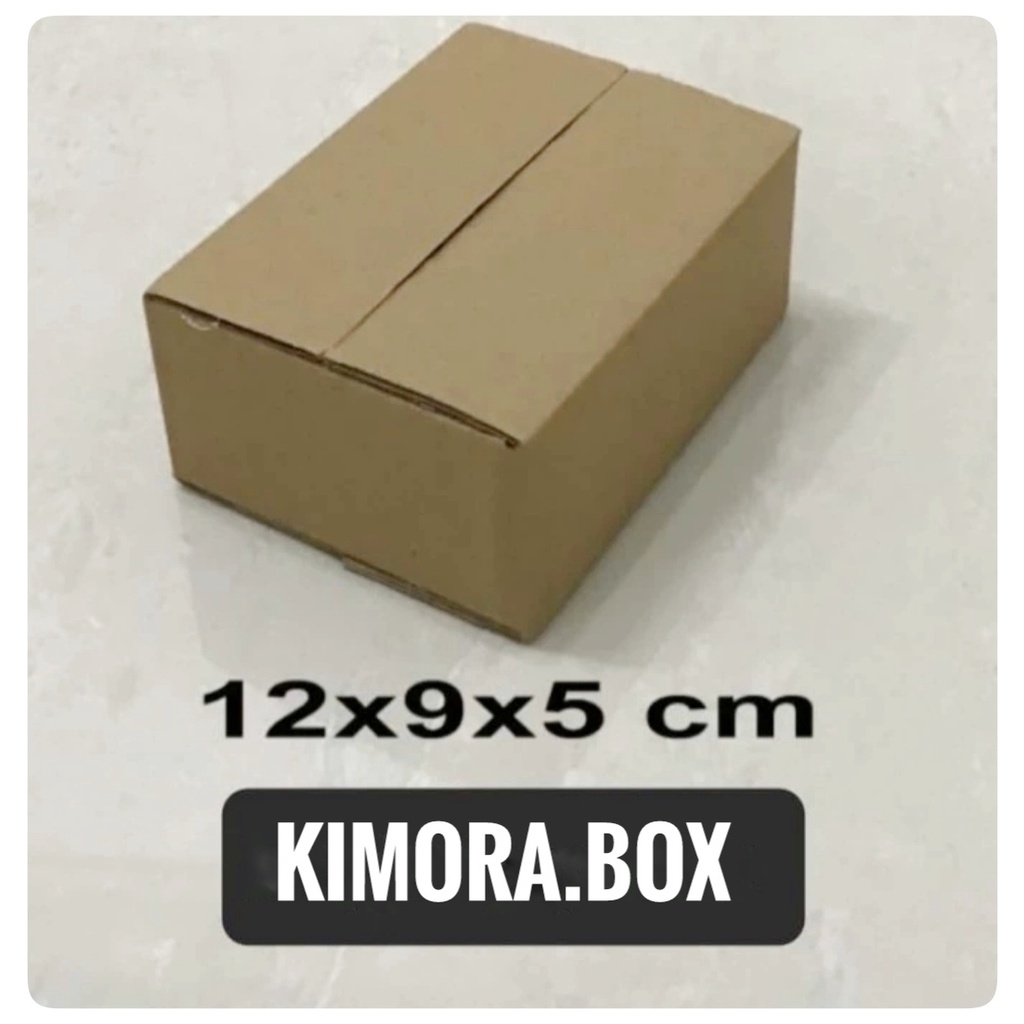 

kardus/karton/box uk.12x9x5 cm untuk ... sheet/single wall polos