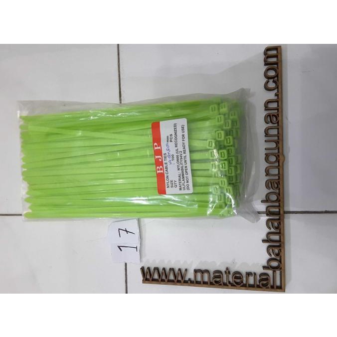 

kabel tis tebal kabel tis 20 cm kabel tis 200 mm tebal 3.6 mm hijau citrab44