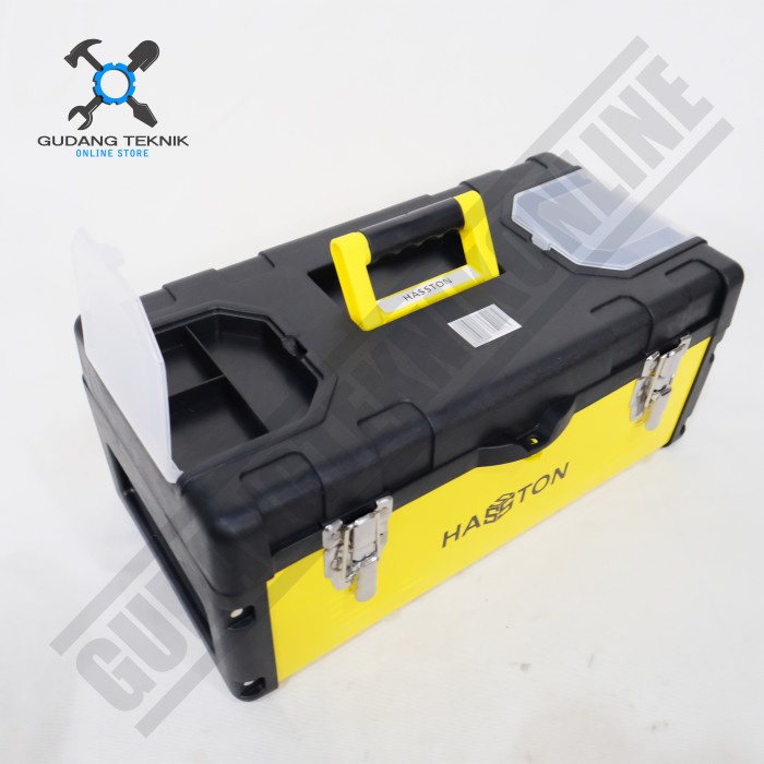 Tool Box Besi Tempat Perkakas 14&quot; - 17&quot; - 19&quot; HASSTON PROHEX / Kotak Perkakas Besi 14inch 17inch 19inch HASSTON PROHEX