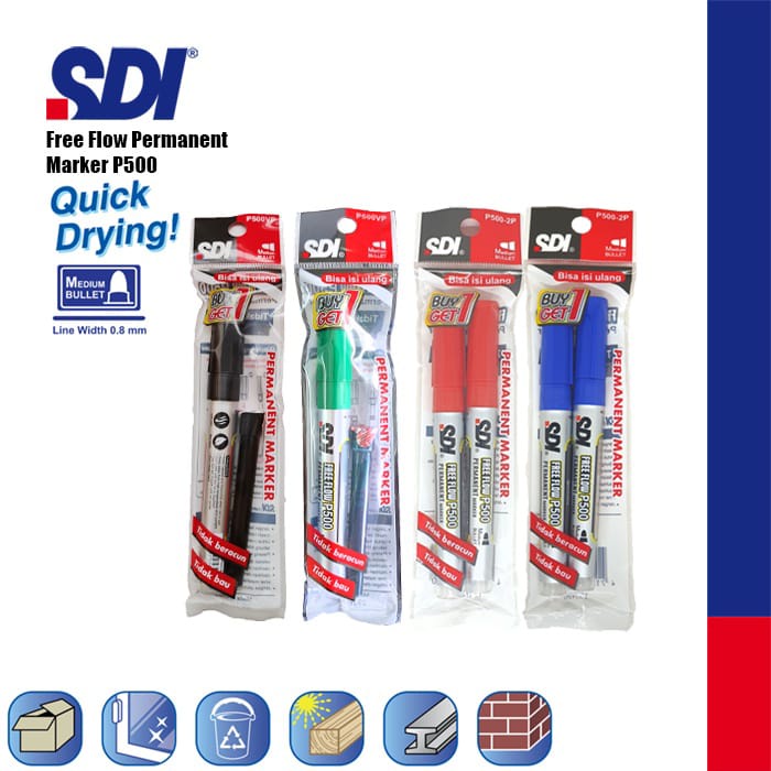 

SDI Permanent marker / spidol permanent