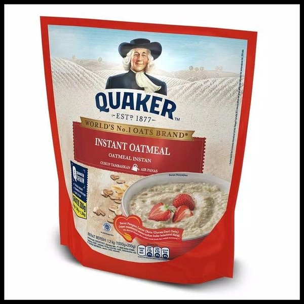 

[BISA COD] QUAKER OATMEAL INSTANT 1200 GR