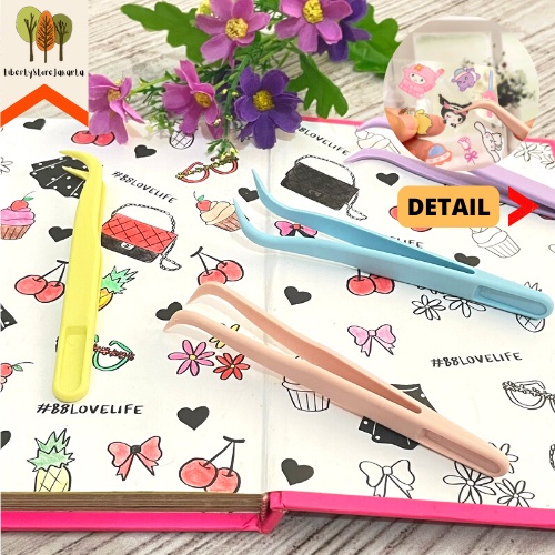 

Penjepit Sticker Plastik Capit Pinset Stiker Model Cewe Sweet Import Funny Fancy Stuff Best Gift Stationery For School Alat Tulis Kantor Sekolah Ready Grosir Kado Ulang Tahun READY COD