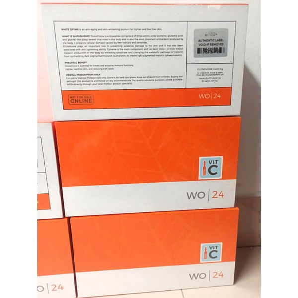 WHITE OPTIME 24 + VITAMIN C ORIGINAL/INJEKSI WHITENING