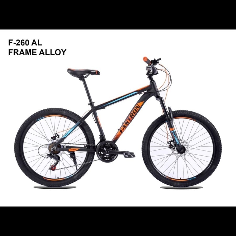 sepeda gunung MTB 26" Fastron F260 DT VT sepeda gunung MTB 26 inch bike.