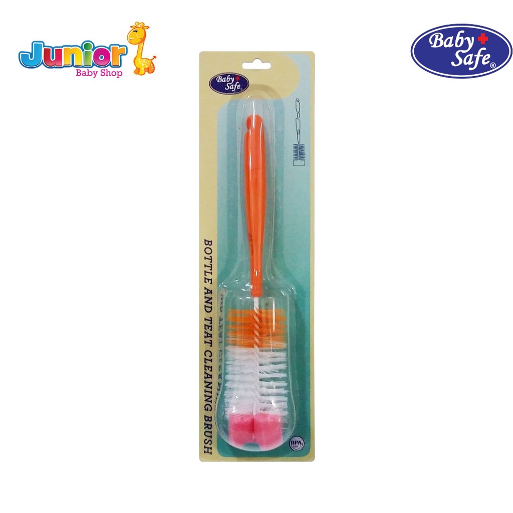 Baby Safe BS367 Bottle &amp; Teat Cleaning Brush