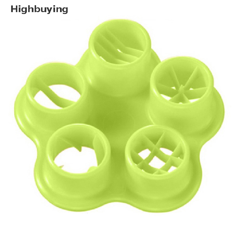 Hbid 5in1 Alat Pemotong Sosis Hot Dog Set Ham Cutter Dapur Cutg Cetakan DIY Lunch Glory