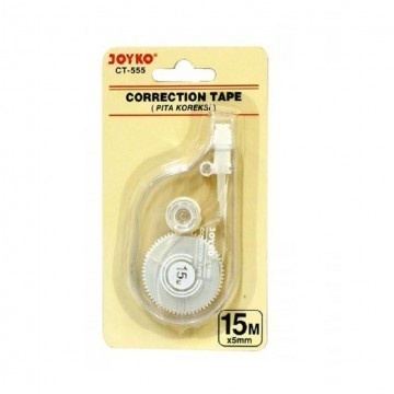 

Tip-ex Kertas / Correction Tape Joyko CT 555
