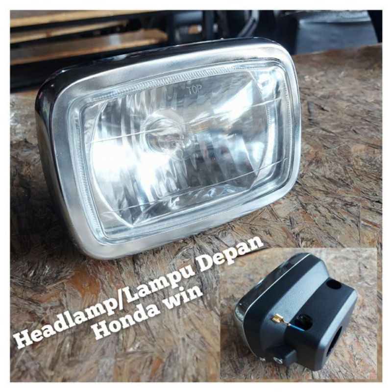 Lampu depan WIN Old Headlamp lampu honda WIN100 tahun tua