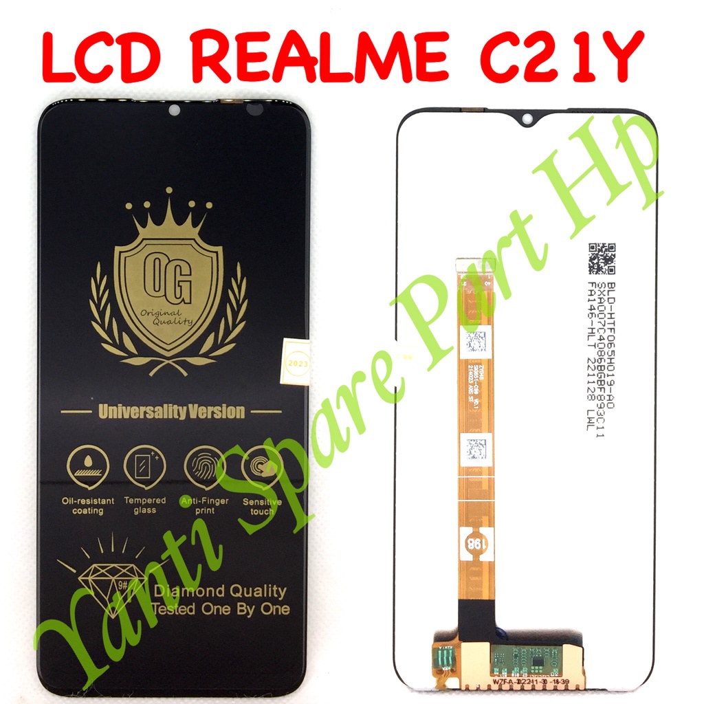 Lcd Touchscreen Realme C21Y C25Y Original Terlaris New