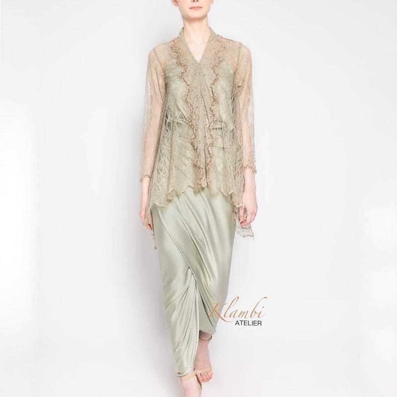 (Sewa baju Kondangan / Rent Kebaya wisuda tunangan Lamaran) Klambi Atelier