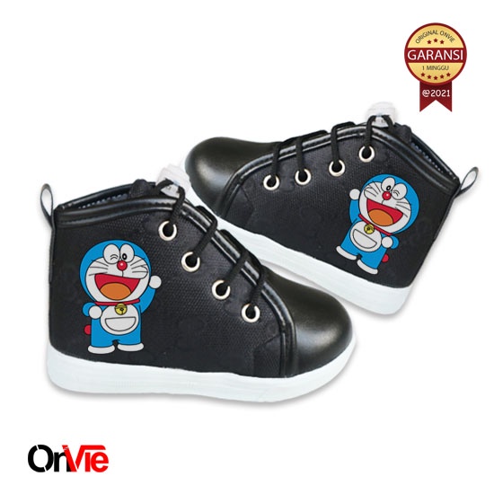 Sepatu Boots Anak Perempuan Doraemon / GG Boots Kids Korean