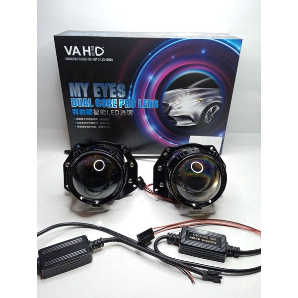 Vahid E4 Projector Biled 3 inch PAKET LENGKAP