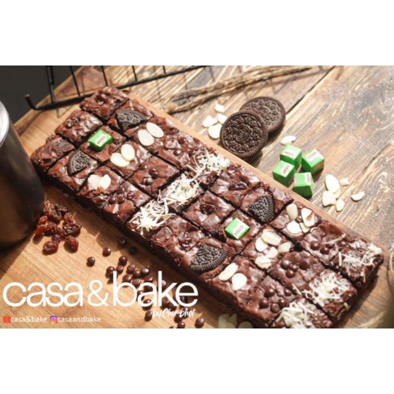 

Brokat brownies skat Casa & Bake