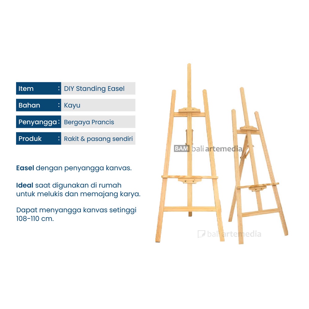 DIY Standing Easel (Installation not Included)