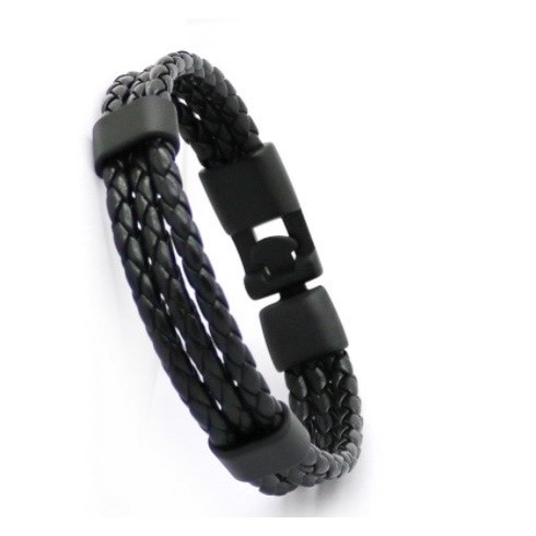 

{{{{{{] Gelang kulit pria wanita dengan pengait 002