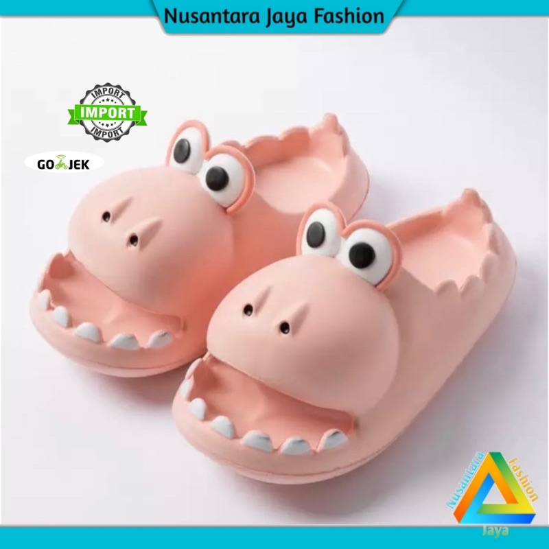 Sandal Anak Perempuan CUTE Terbaru Motif Buaya Lucu 979-M