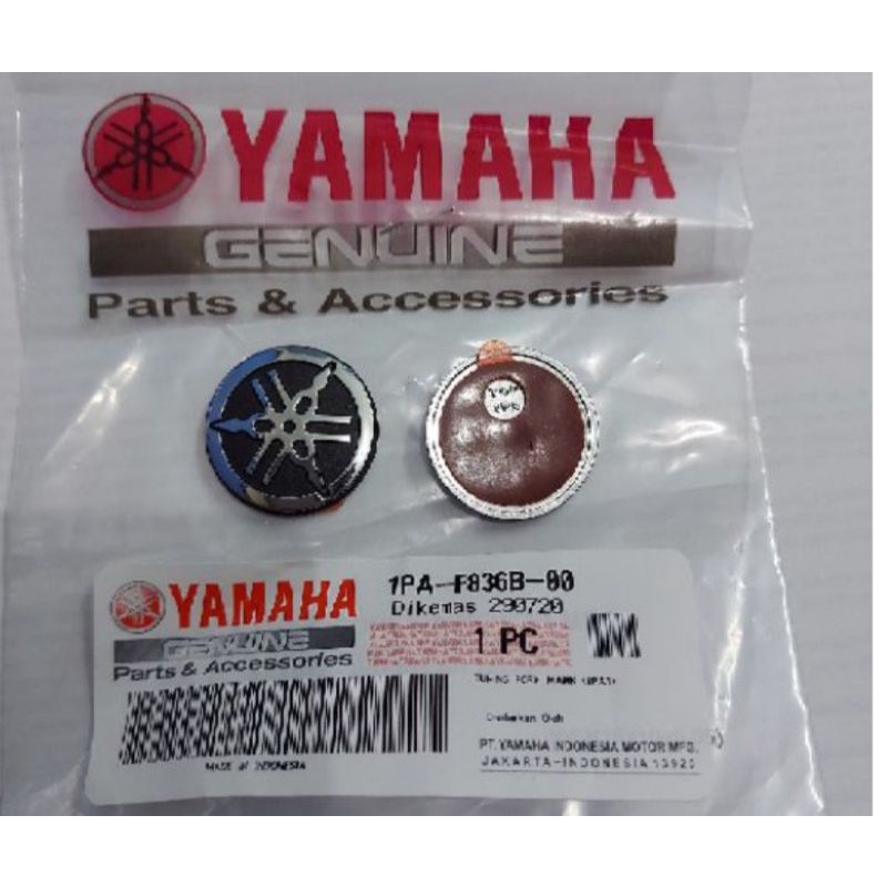 EMBLEM LOGO YAMAHA GARPUTALA VISOR VIXION NVA NVL VIXION R ORIGINAL YAMAHA