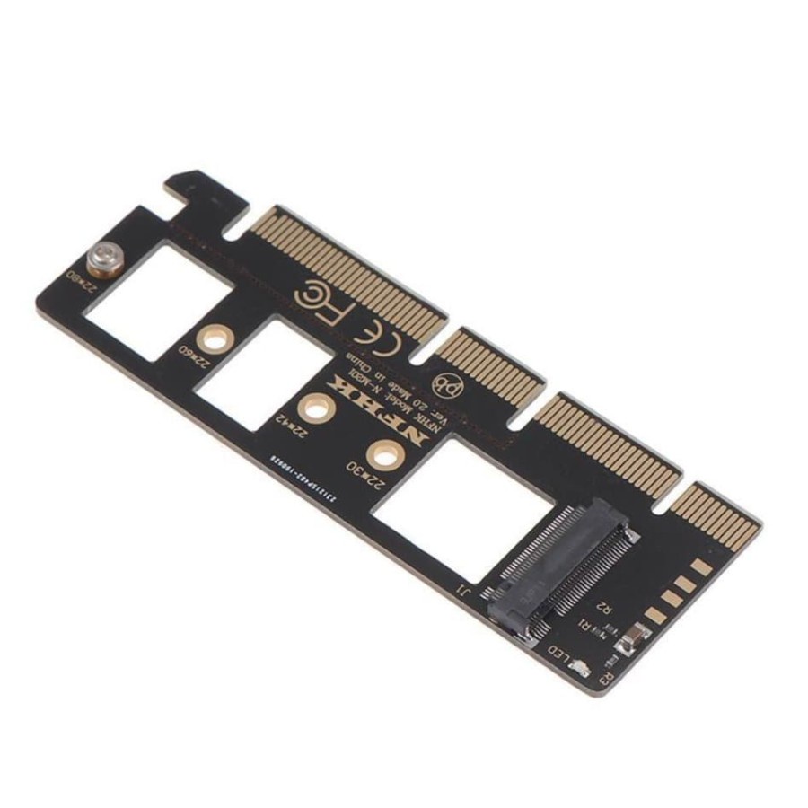 (UMU SUPPLIER) PCI Express x16 M.2 NVMe SSD NGFF M Key M2 PCIE PCI-E Adapter Komputer