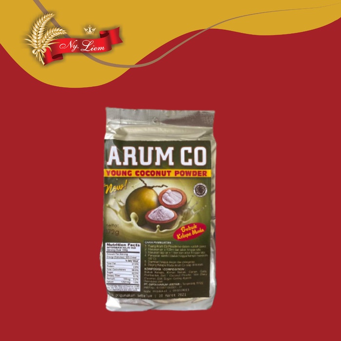 ARUM CO Young Coconut Powder / Bubuk Jelly Kelapa Muda 172 gram