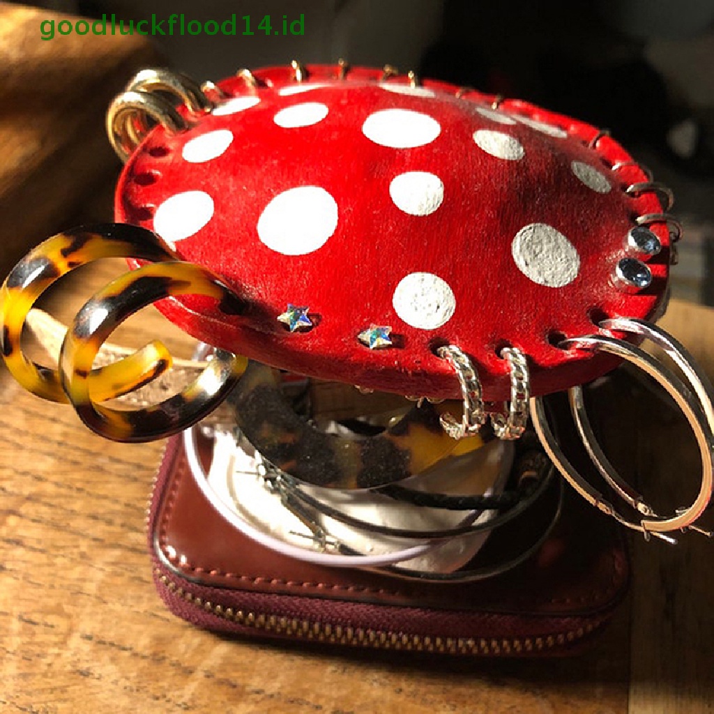 [GOOGFOUR] Tempat Anting Jamur 26lubang Anting Penyimpanan Rak Display Rack Organizer [TOP]