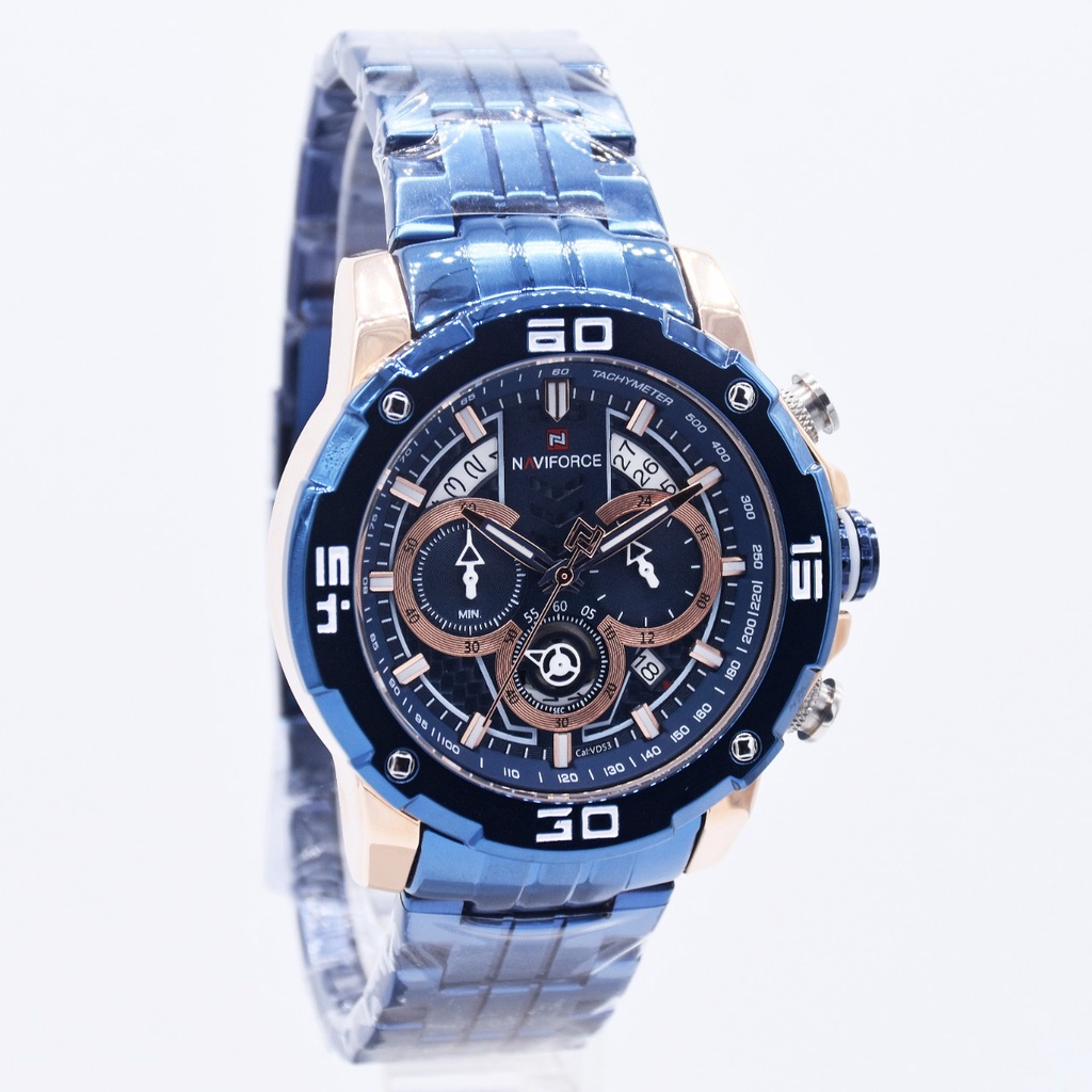 JAM TANGAN PRIA NAVIFORCE NF-9175M NF9175M NF9175 ORIGINAL FREE BOX