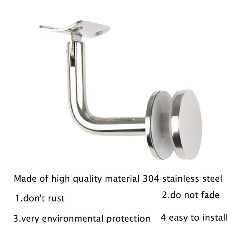 Bracket Handrail Stainless Tembok Adjustable Flexible 60x60 Mm Railing Tangga