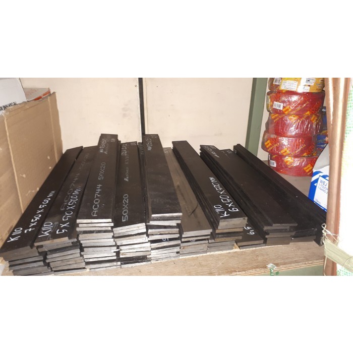 Plat Baja bohler k110 6x50x500mm / BOHLER K110 6x5x50 cm tebal 6mm K110 6mm