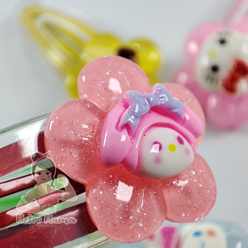 Jepitan Rambut Anak Korea Sanrio HAIR CLIP Kualitas Premium