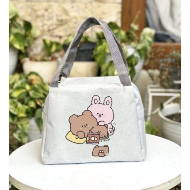 Tas Bekal Makanan Lokal Bahan Dinnir 22 x 15 Murah