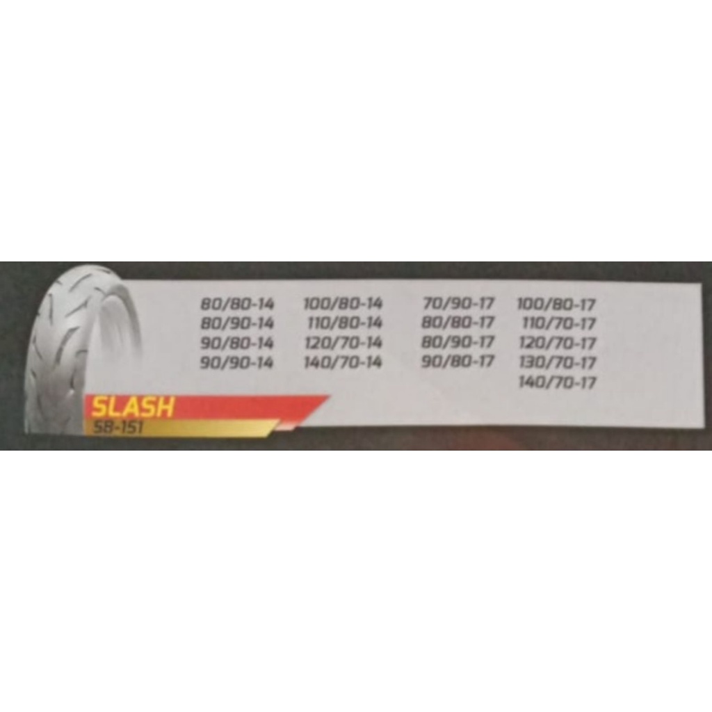 Ban Swallow Slash SB 151 ring 14 17 13 tubles motor 80/80-14 90/80-14 100/80-14 110/80-14 120/70-14 