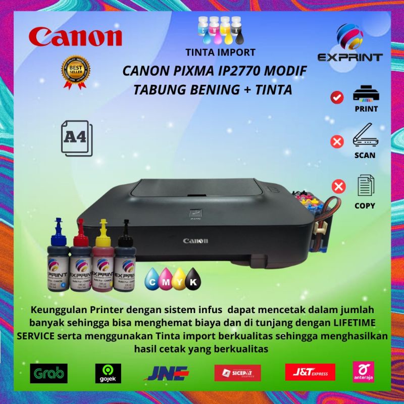 Printer Canon IP2770 + infus