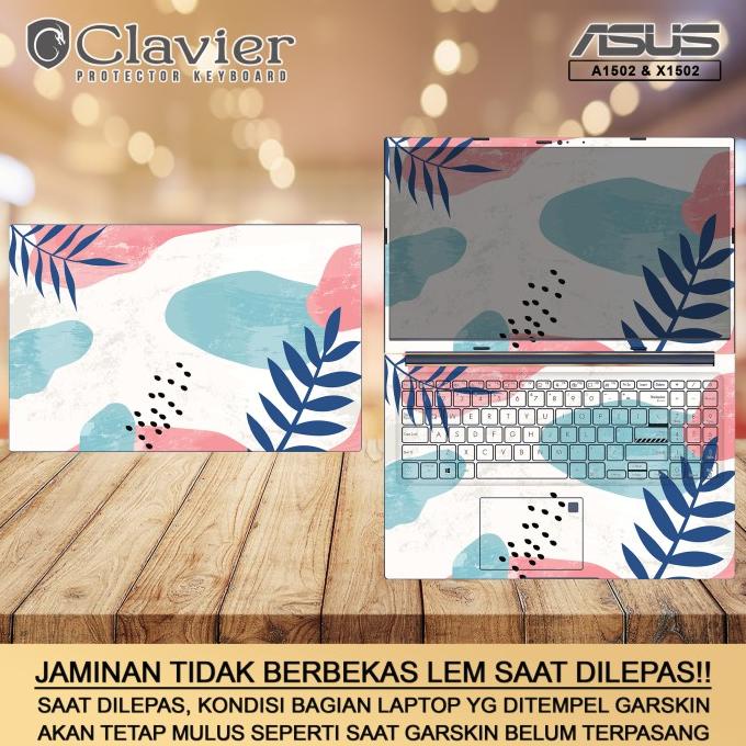 Cover Garskin Laptop Asus VivoBook 15 X1502 X1502Z X1502ZA Transparan