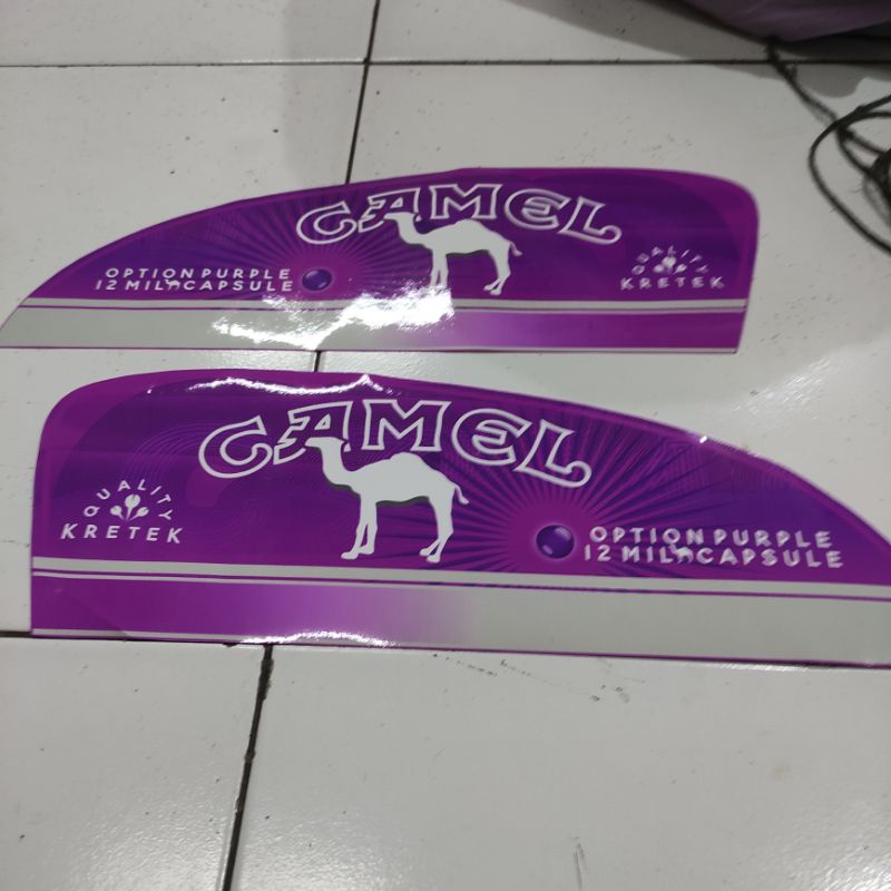 Striping cb camel ungu