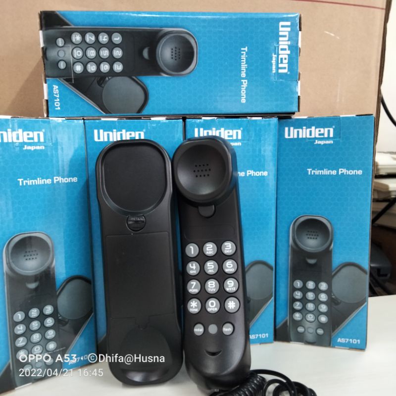 PESAWAT TELEPON RUMAH INDIHOME UNIDEN AS7101