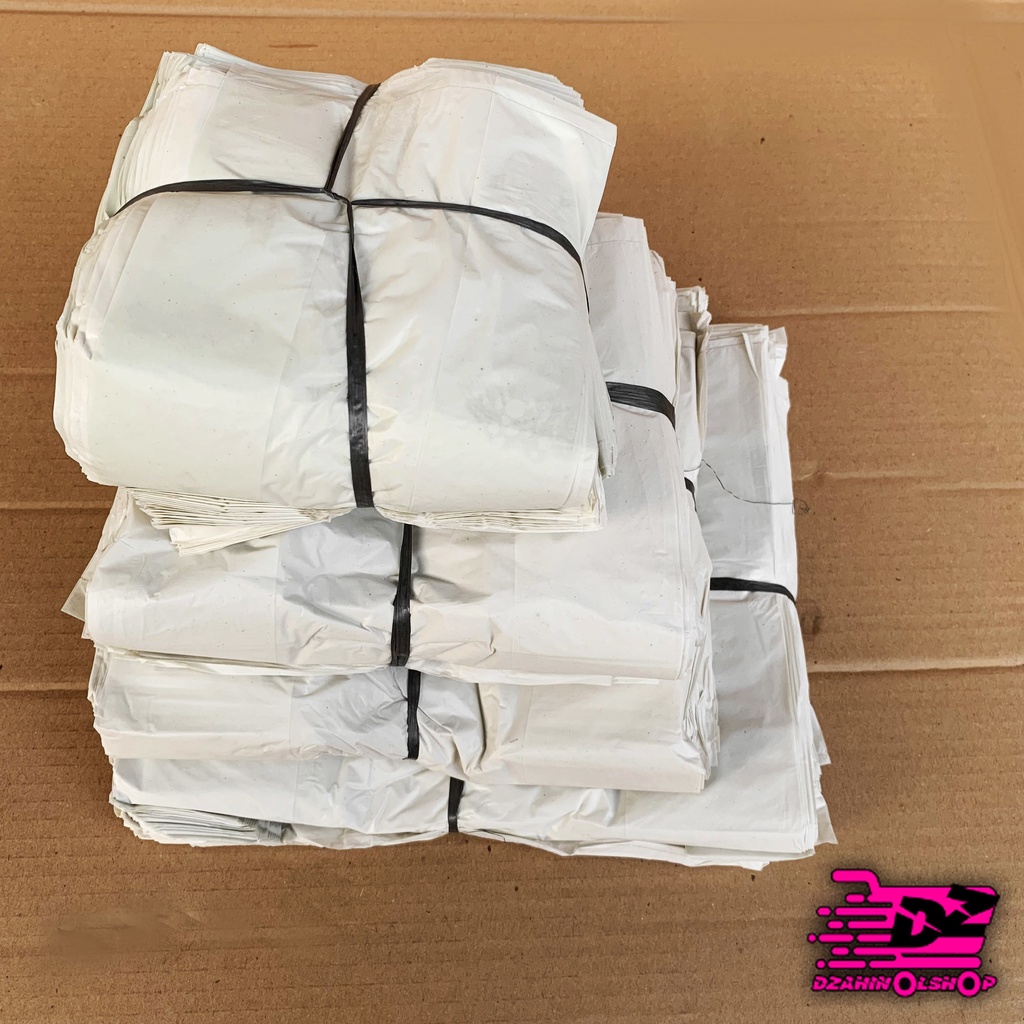 Plastik HD Kantong Kresek Putih Dop Berat 1 Kg Putih Susu / Kresek Polos Warna Kiloan Murah