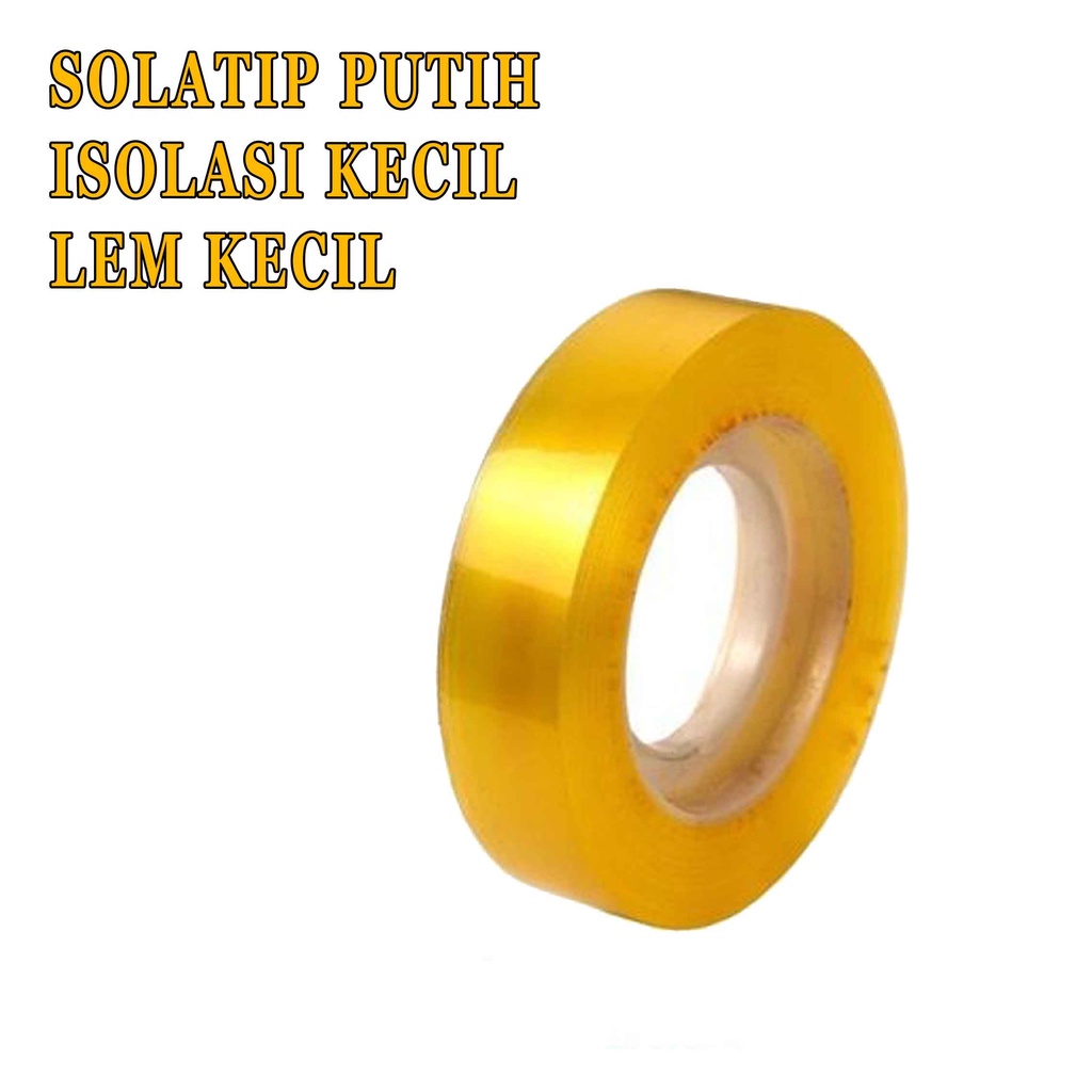 Isolasi Kecil * Seal Tape Kecil * Lem Bulat * Tape 1pcs