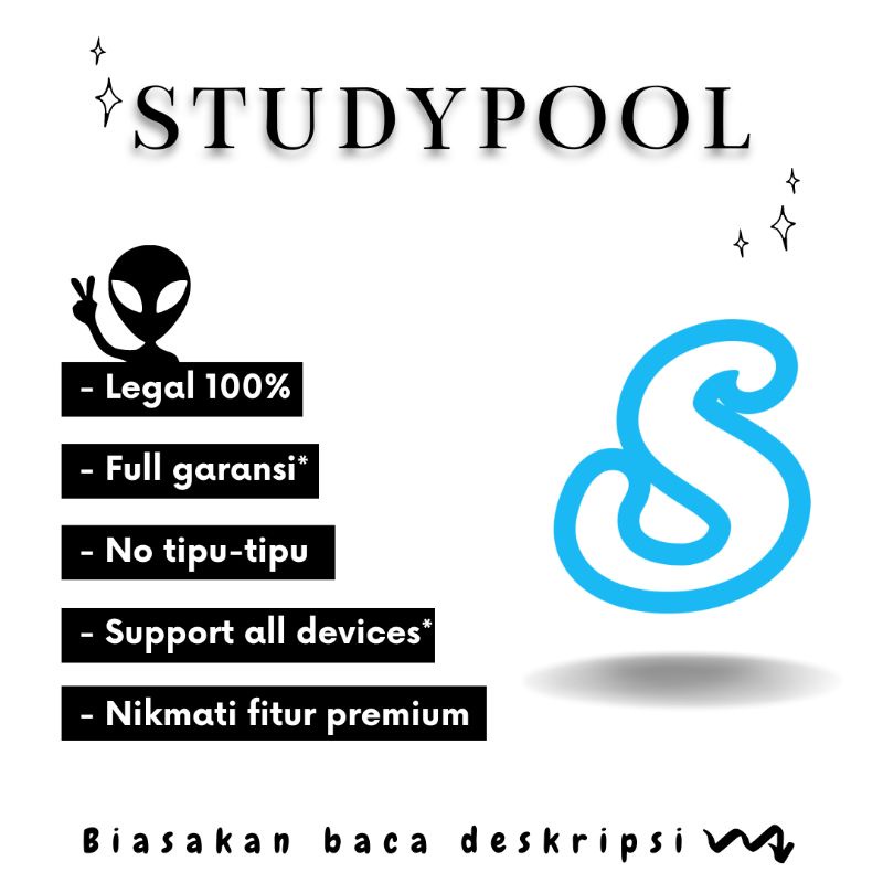 Jual Studypool Premium 10 dan 20 Unlocks 1 Bulan Bergaransi | Shopee ...