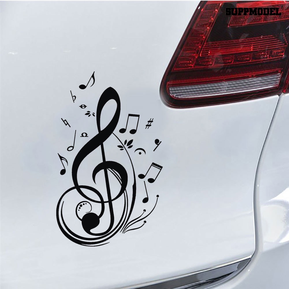 [SM] Nota Musik Dekorasi Rumah Sticker Decal Mobil Truk Laptop Jendela Dinding Bumper