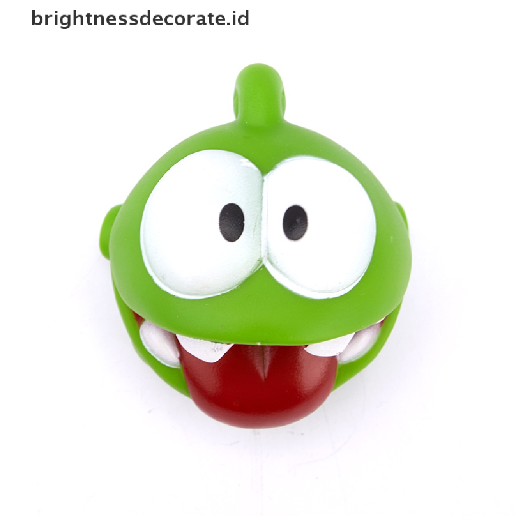 [Birth] Tali Kodok Vinyl Karet Games Boneka OM NOM Candy Gulping Monster Mainan Figure [ID]