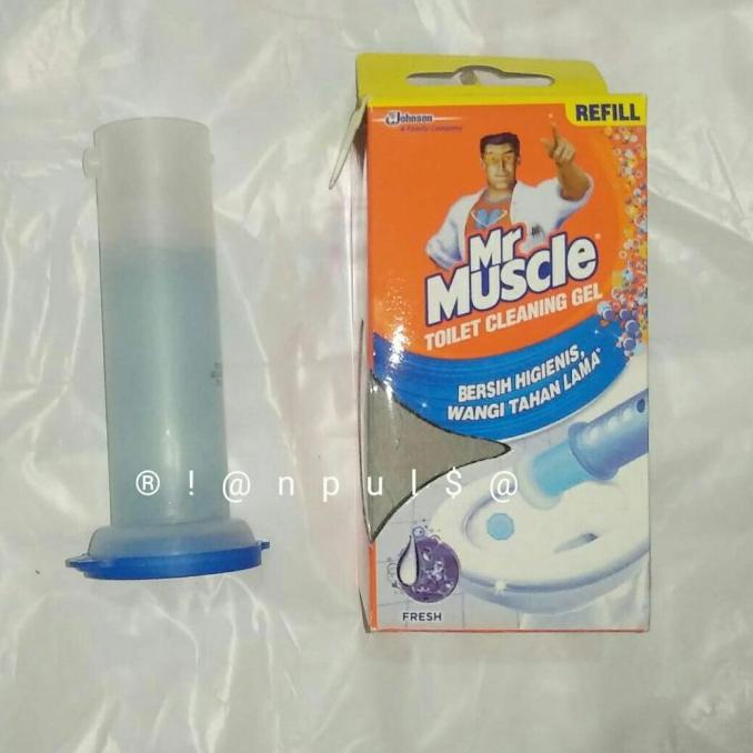 Mr Muscle Toilet Cleaning Gel Alat refill wc pewangi pengharum tempel Teralaris