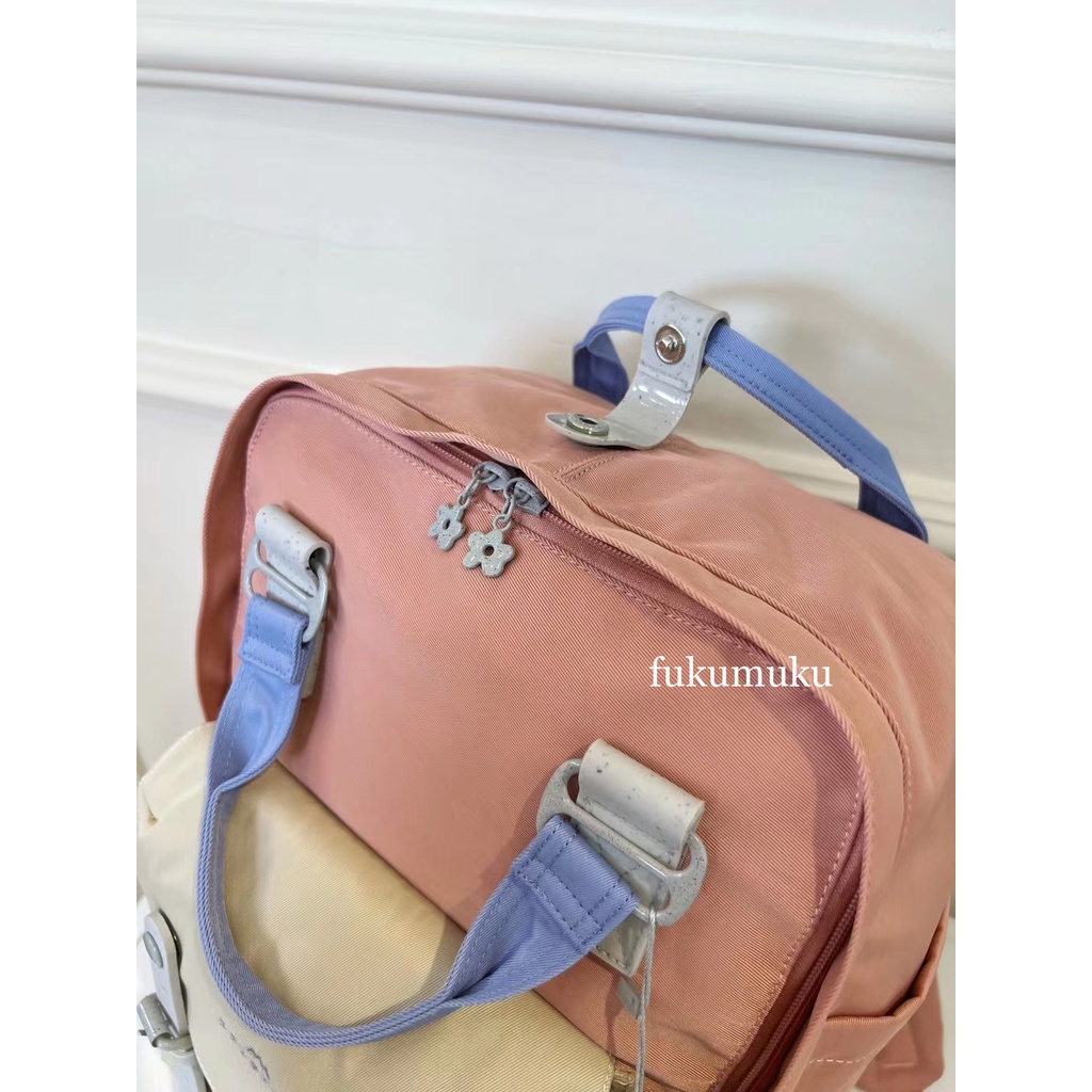 Backpack DOUGHNUT Monet Series LARGE Size  / Tas Ransel Laptop Wanita Import