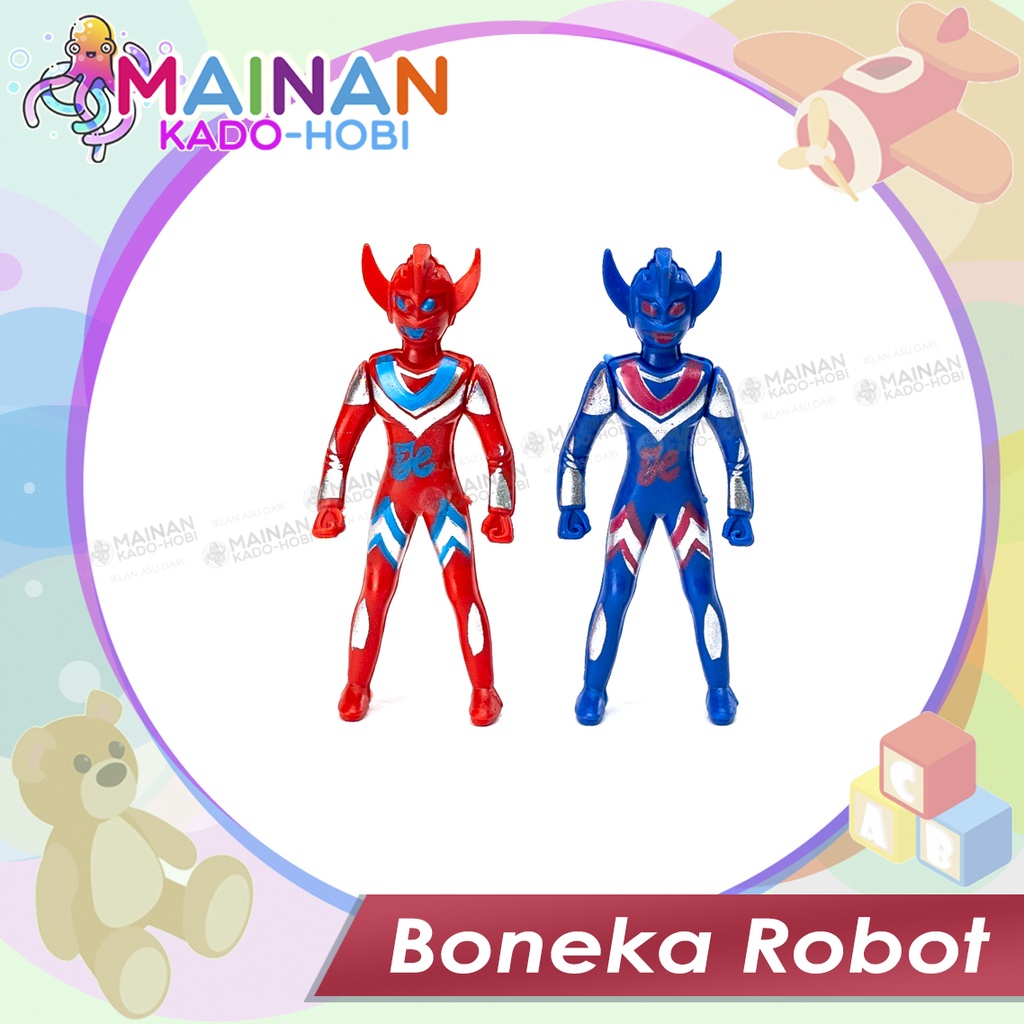 MAINAN EDUKASI ANAK LAKI ACTION FIGUR MINIATUR ROBOT SUPERHERO