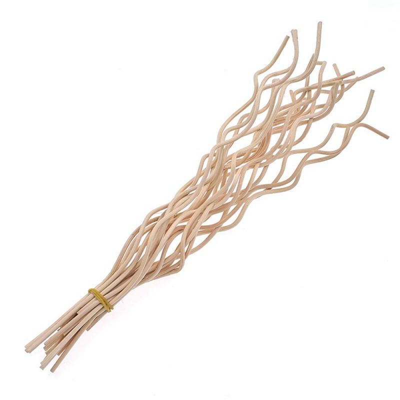 20pcs Reed Diffuser Stick 28cm Stick Diffuser Rattan Stik Pengharum Ruangan Model Gelombang